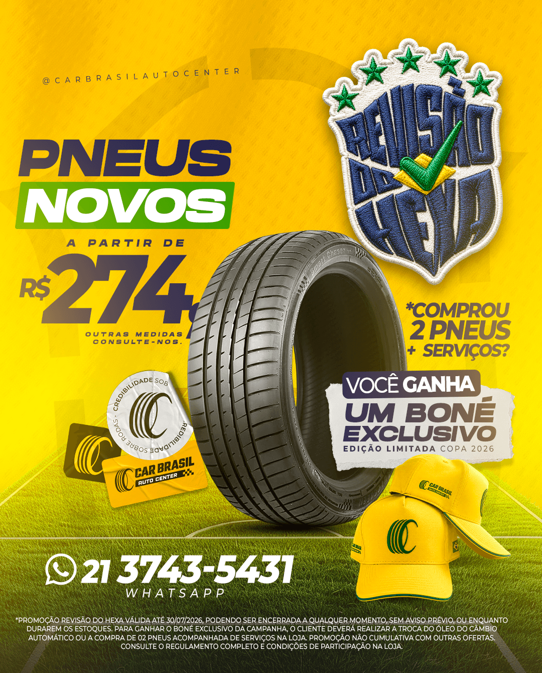 Promoção Copa Car Brasil 2