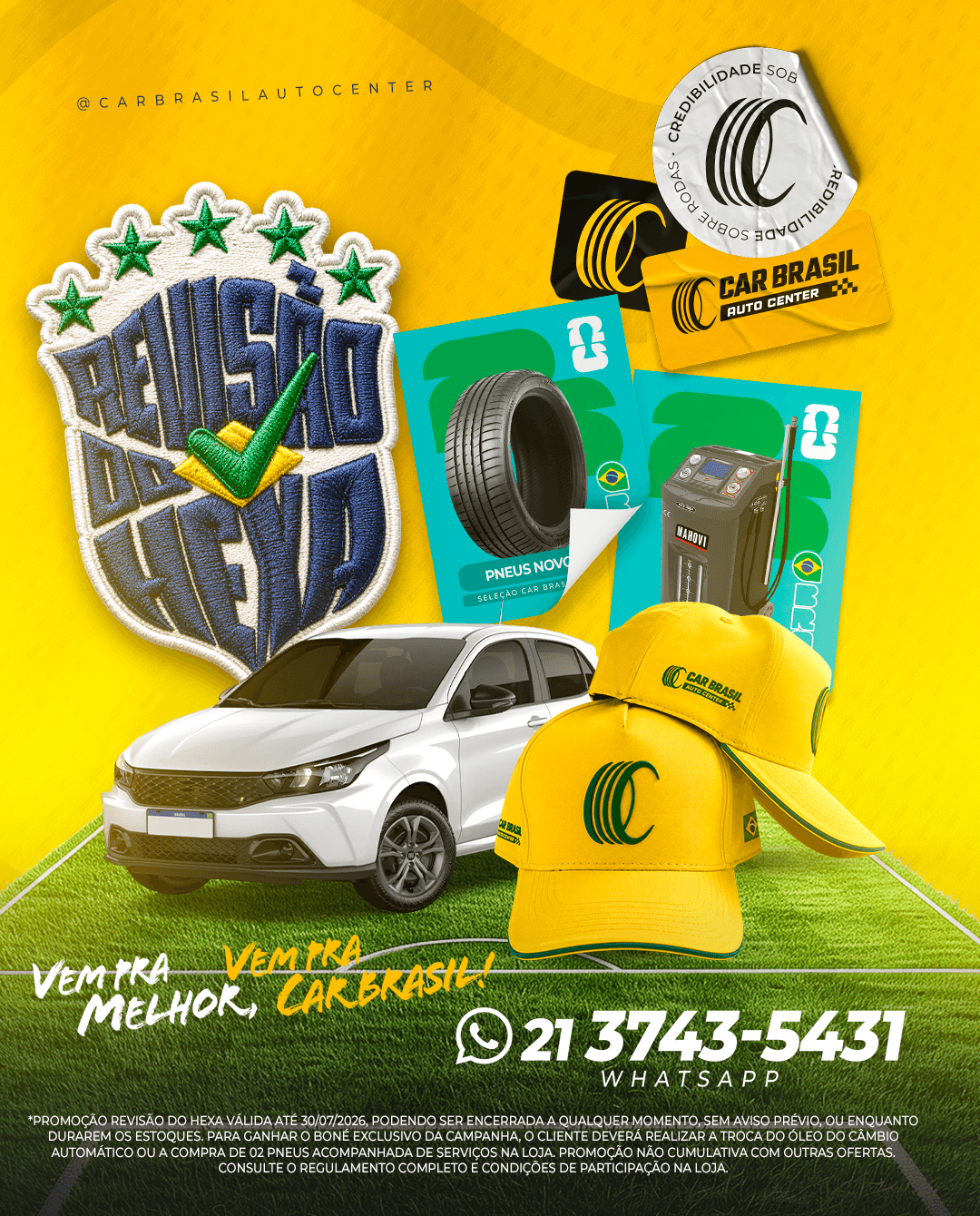 Promoção Copa Car Brasil 3