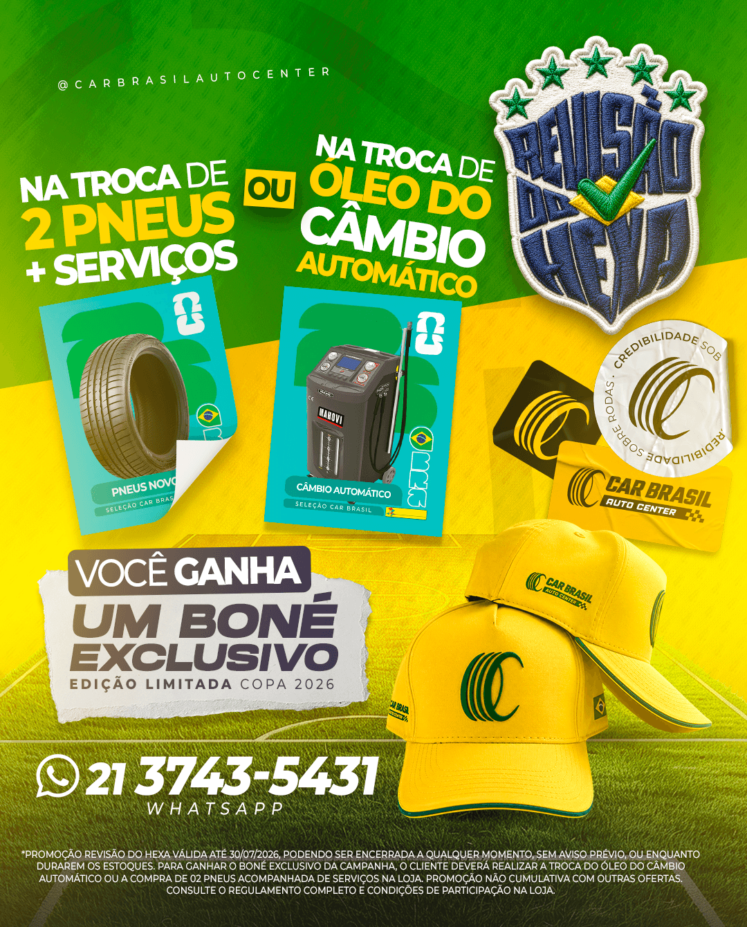 Promoção Copa Car Brasil 4